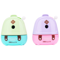 得力（deli）0738书包削笔机(混)（6只装）