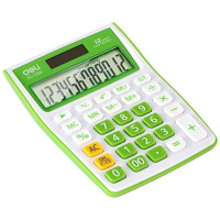得力(deli) 1238计算器 桌上型计算器 颜色随机