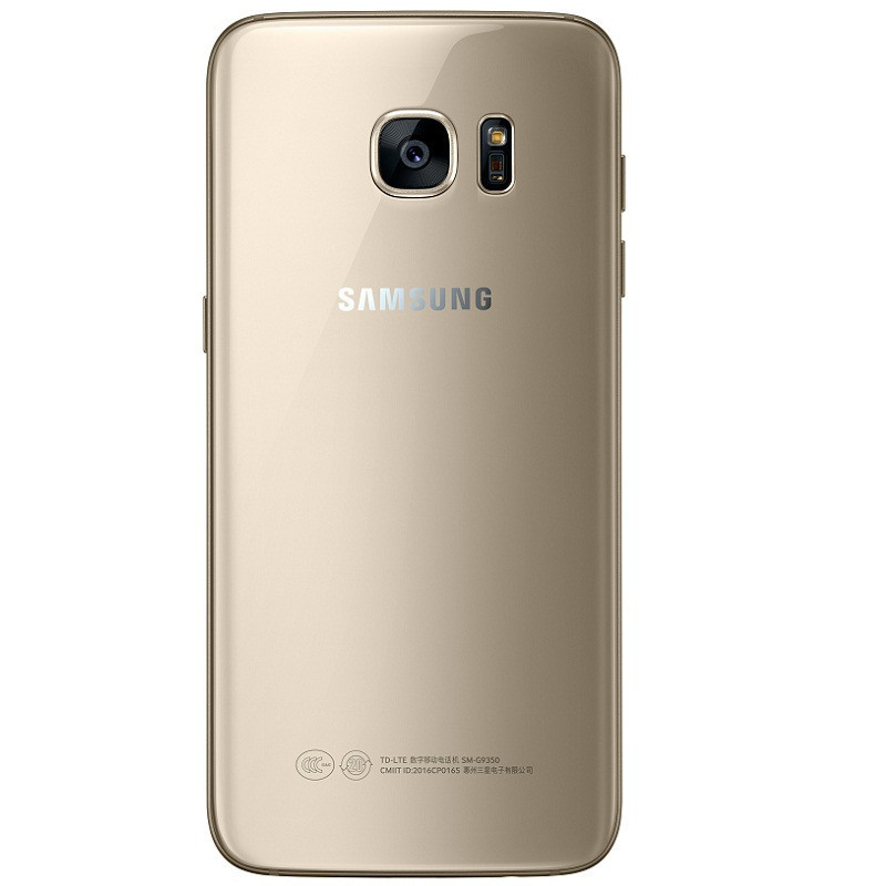 三星 Galaxy S7 edge(G9350)4+64G版 铂光金 全网通4G手机