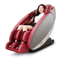 荣泰7700按摩椅多功能家用全身按摩椅 酒红色