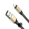 倍思BASEUS苹果数据线安卓二合一充电线便携两用通用适用iphoneX/8小米华为 0.23金 铝合金USB接口连接线