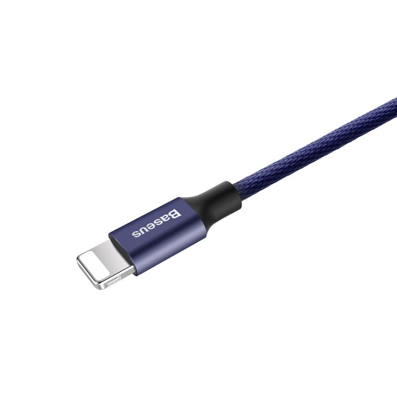 倍思 （Baseus）苹果数据线快充手机充电线ipad适用iPhoneX/8P/7 1.2M长 铝合金苹果8PIN连接线图片