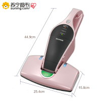 爱丽思 日本家用床铺吸尘器除螨仪强力清洁除螨灰尘感应ICFDC1C粉