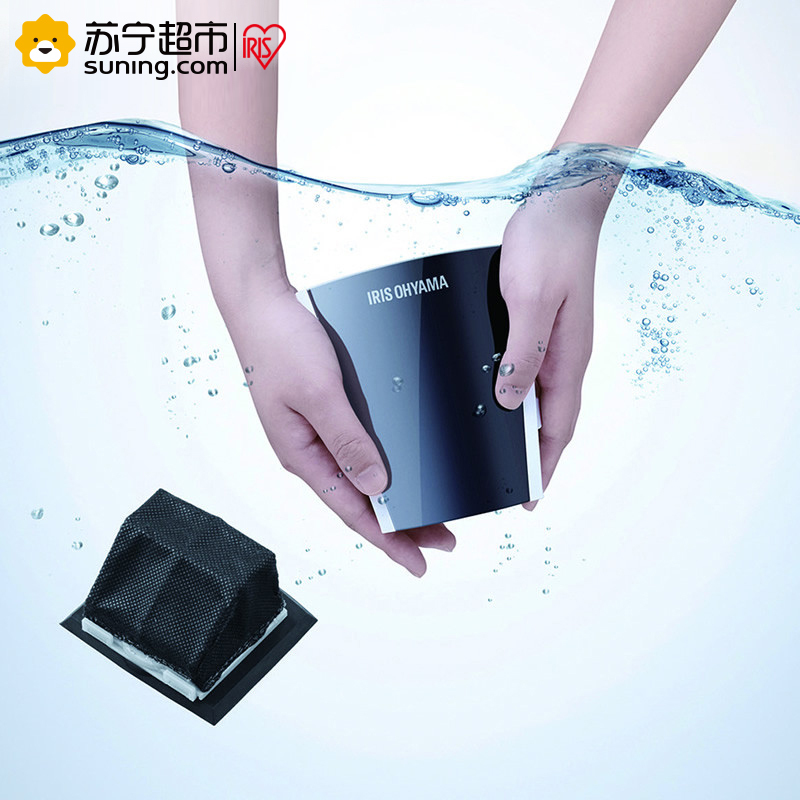 爱丽思(IRIS) 日本家用床铺吸尘器灰尘感应高拍打强力清洁无线除螨仪ICFDC1C金