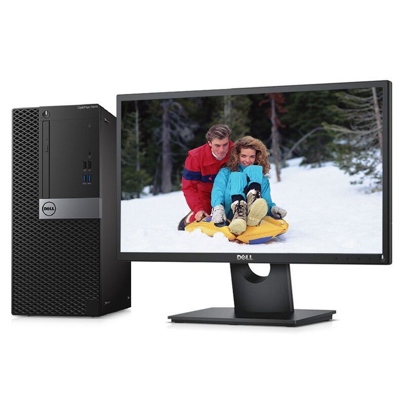 戴尔(DELL)商用Optiplex5040MT台机 19.5英寸屏(i5-6500 4G 500G 2G独显 刻录)