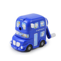 得力(deli)优酷0674伦敦巴士削笔机(混)(只)