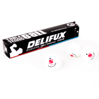 得力(deli)风行F2393Y乒乓球(黄色)(6个/盒)