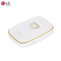LG PD269W 趣拍得 POPO相印机 手机便携照片打印机 手机照片拍立得 钻心白
