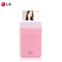 LG PD261P 趣拍得 POPO相印机 手机便携相片打印机 手机照片拍立得 打印机 拍立得 粉色