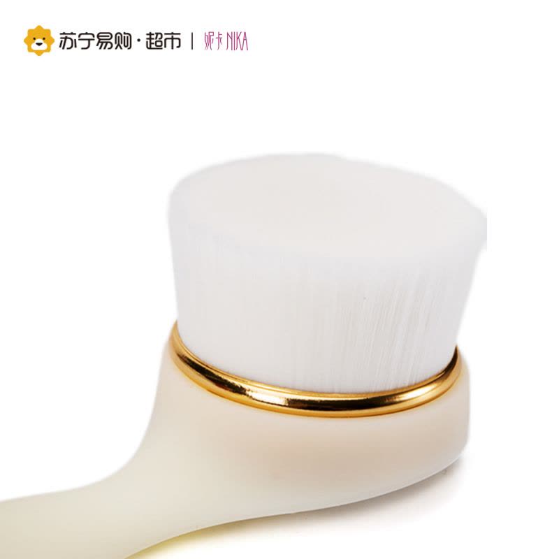 妮卡NIKA长柄玉白洗脸刷 深层清洁图片