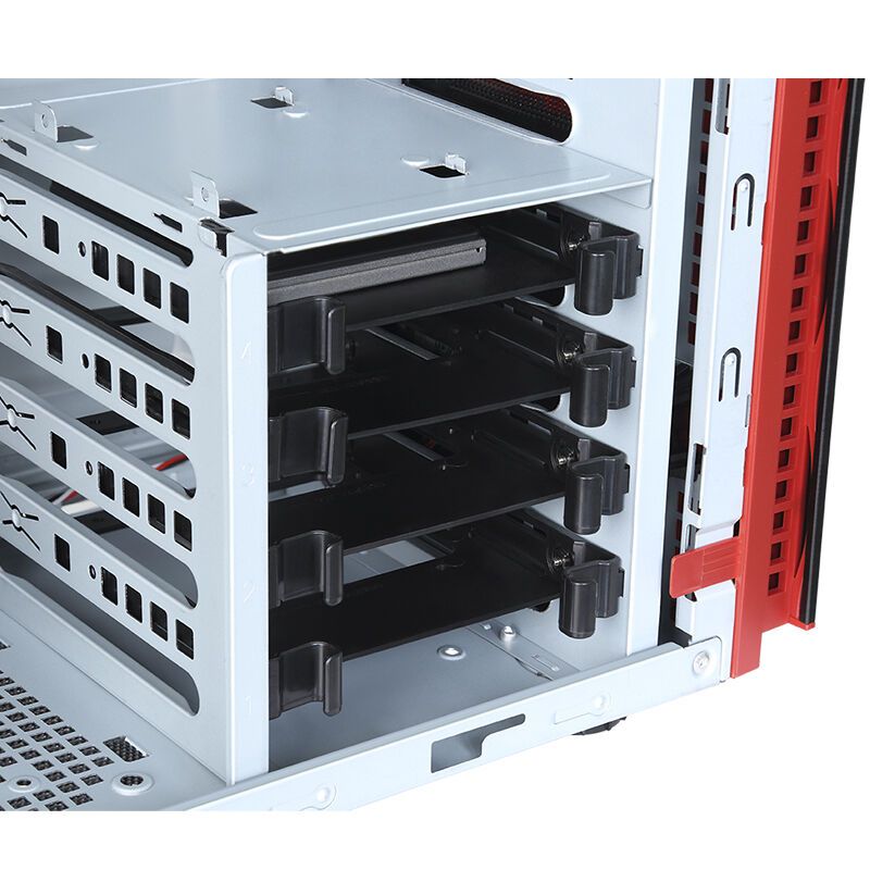 雷霆世纪 Seker 305 i5-6500/技嘉GTX1060-6G显卡/M.2 128G固态游戏组装主机DIY电脑