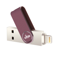 爱国者(aigo)64G苹果手机U盘 U365 USB3.0苹果官方MFI认证 iPhone和iPad双接口手机电脑用