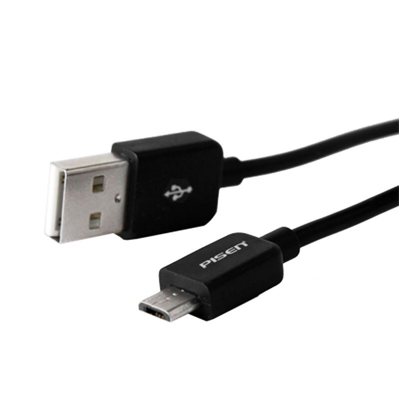 品胜 PISEN数据线手机充电线适用安卓MICRO USB 智能通用充电线1.5m黑色