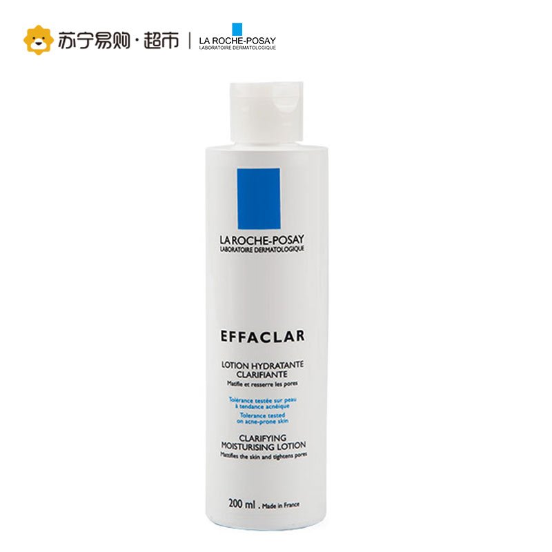 理肤泉LA ROCHE-POSAY清痘净肤爽肤水200ml 平衡油脂