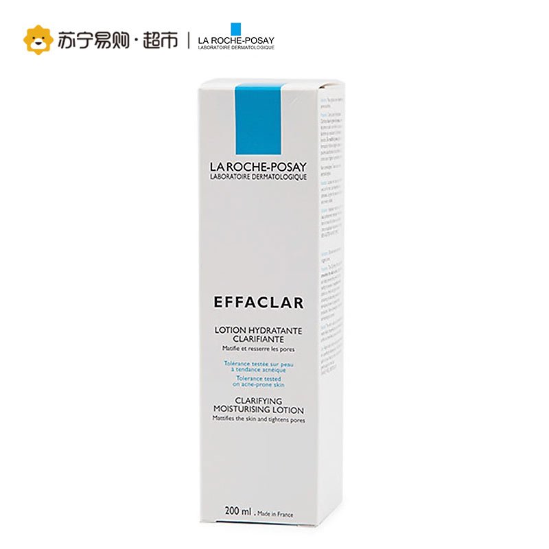 理肤泉LA ROCHE-POSAY清痘净肤爽肤水200ml 平衡油脂