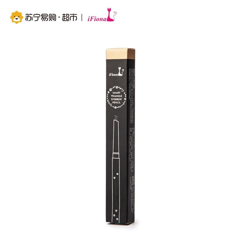 菲奥娜iFiona智慧精灵三角双头眉笔灰色0.3g 持久显色