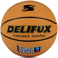 得力(deli)风行F1112仿牛皮篮球(牛皮色)