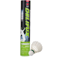 得力(deli)风行F2205全园羽毛球(白色)(12只/筒)