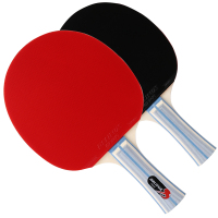 得力(deli)风行F2312乒乓球拍(正红反黑)(个)