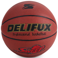 得力(deli)风行F1116 5号PU篮球(橙色)