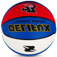 得力(deli)风行F1113花式PU篮球(红+蓝+白)