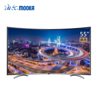 海尔MOOKA/模卡 55Q3M 55寸智能wifi高清液晶led曲面电视机