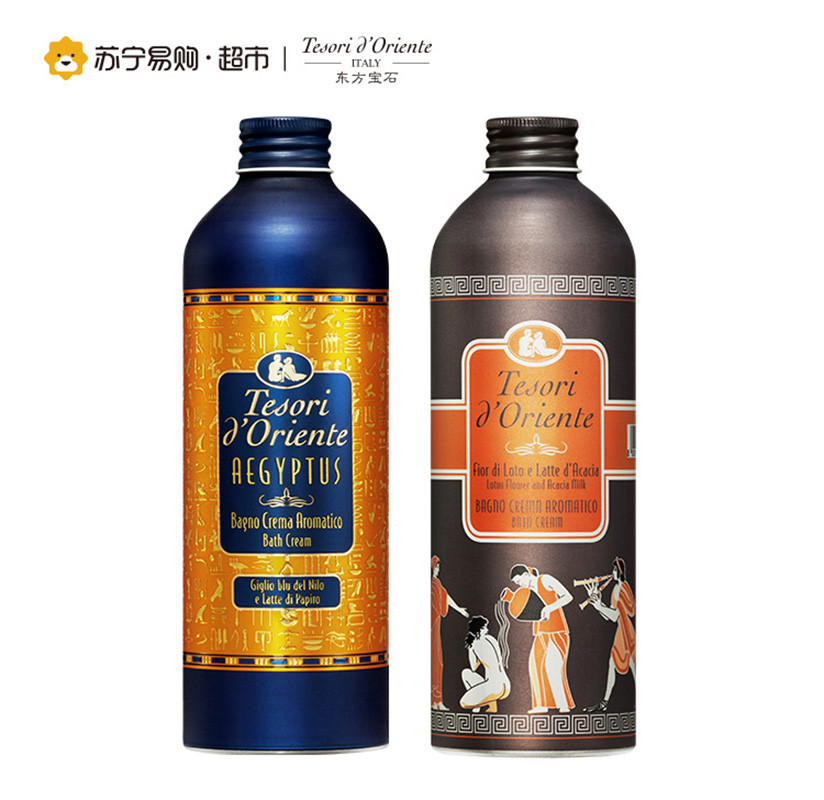 东方宝石艳后水莲花贵族沐浴乳两件套1000ml