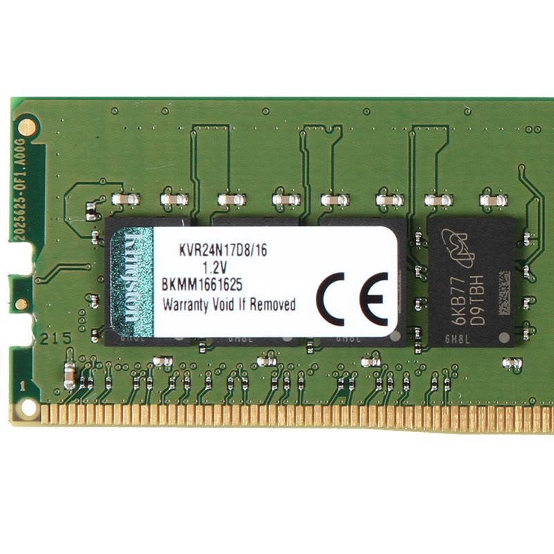 金士顿(Kingston)KVR DDR4 2400 16GB 台式机内存条图片