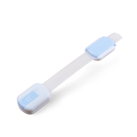 Babyprints 安全锁 抽屉锁 婴儿防护可调节多功能安全锁1个装 可单手操作