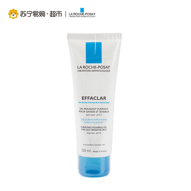 理肤泉LA ROCHE-POSAY清痘净肤舒缓洁面啫喱125ml 清痘净肤舒缓