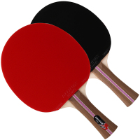 得力(deli)风行F2313乒乓球拍(正红反黑)(个)