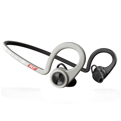 缤特力(Plantronics)BackBeat New Fit无线运动立体声蓝牙音乐耳机 通用型 双边耳挂 灰色