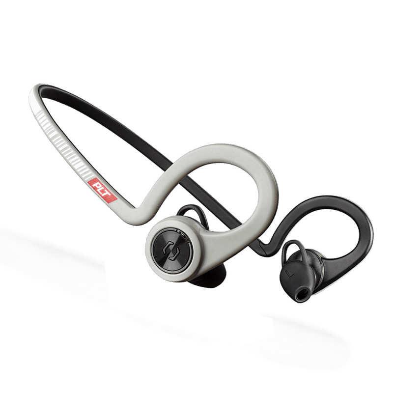 缤特力(Plantronics)BackBeat New Fit无线运动立体声蓝牙音乐耳机 通用型 双边耳挂 灰色