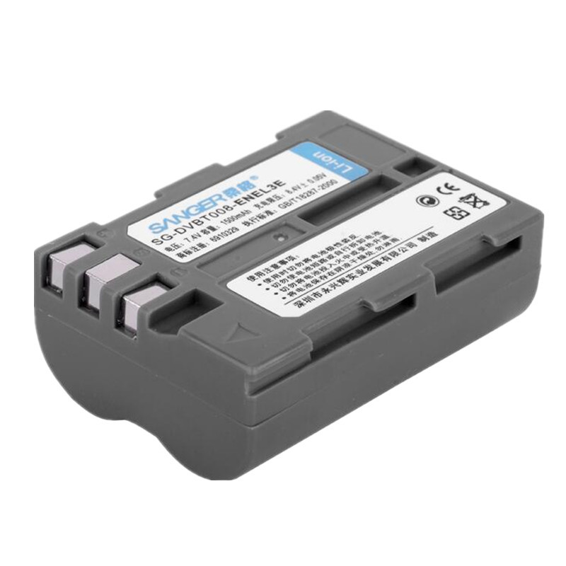 桑格E(SANGER)N-EL3E数码电池 适用尼康D90 D80 D300S D700单反相机1500mAh