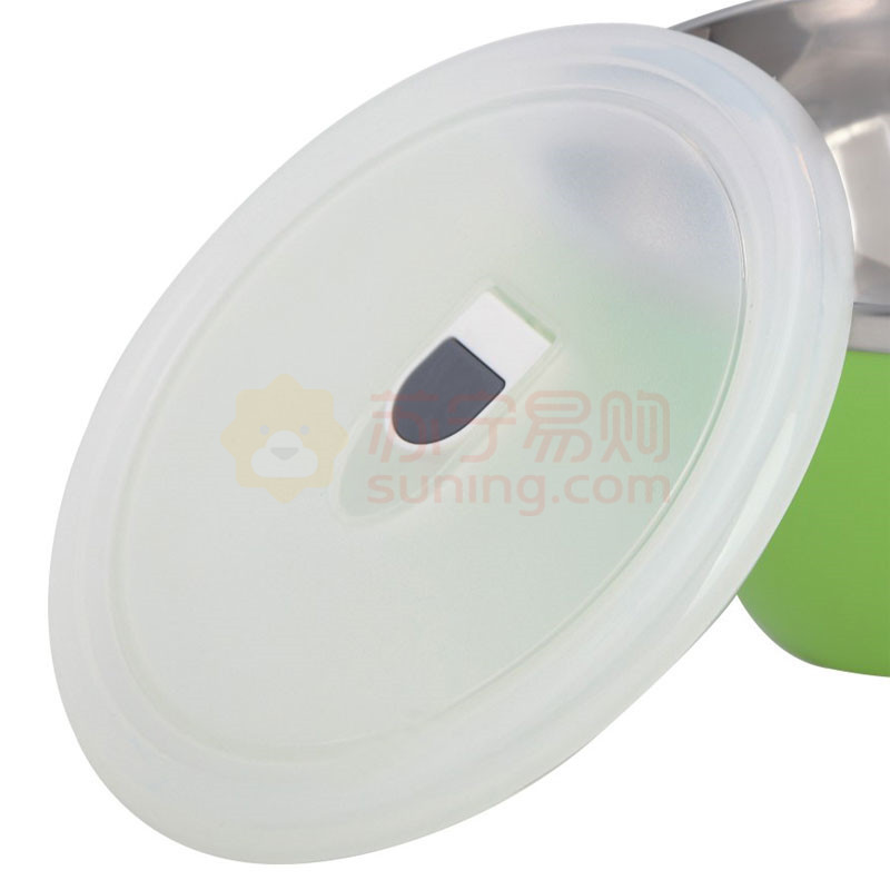 手柄式304不锈钢泡面碗/汤碗/饭盒密封保鲜提锅