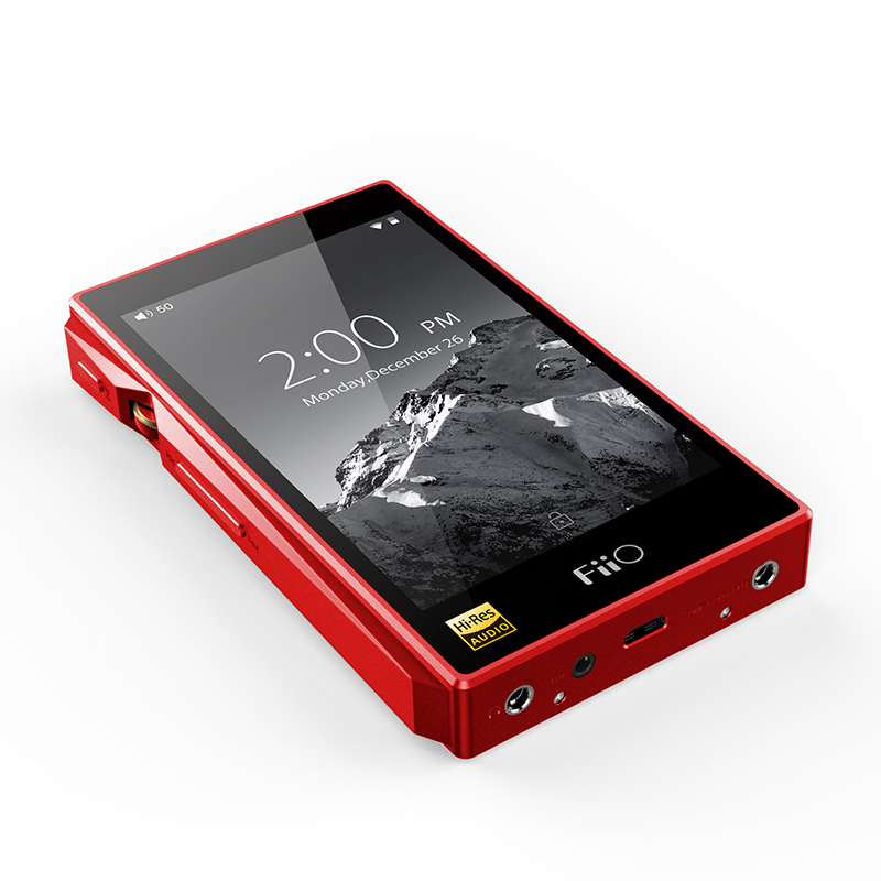 飞傲(FiiO)X5三代 便携无损音乐播放器 红色