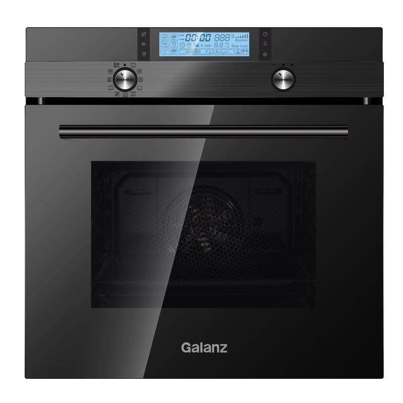 格兰仕嵌入式电烤箱 KAS2UTUC-03C 65L 黑晶钢化玻璃面板图片