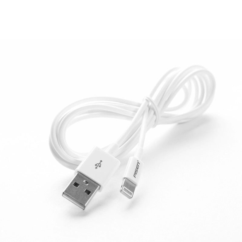 品胜(PISEN)Apple Lightning快充数据充电线1000mm,苹果充电线。充电数据传输二合一