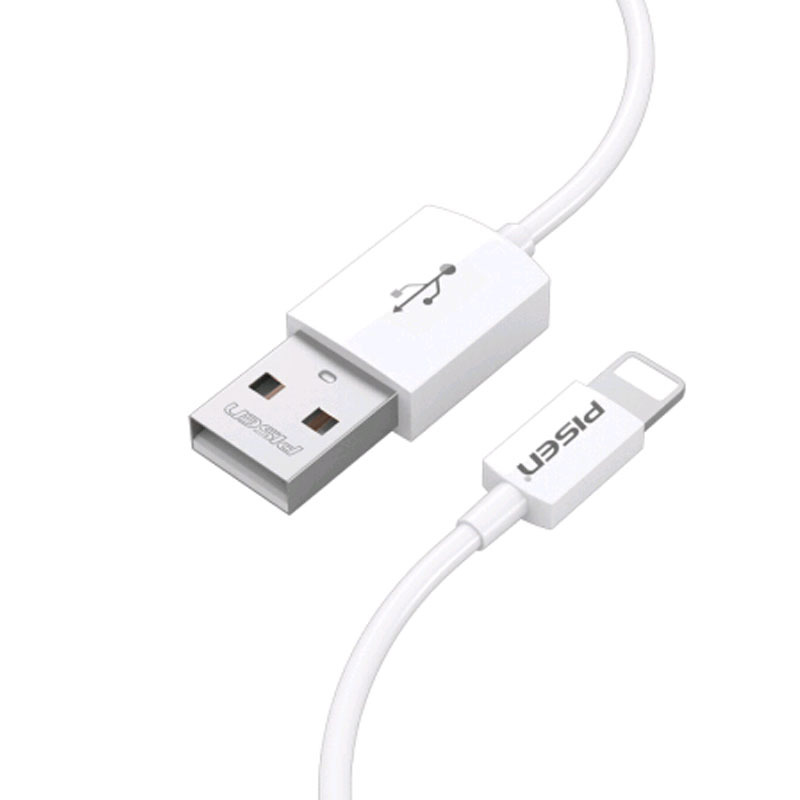 品胜(PISEN)Apple Lightning快充数据充电线1000mm,苹果充电线。充电数据传输二合一