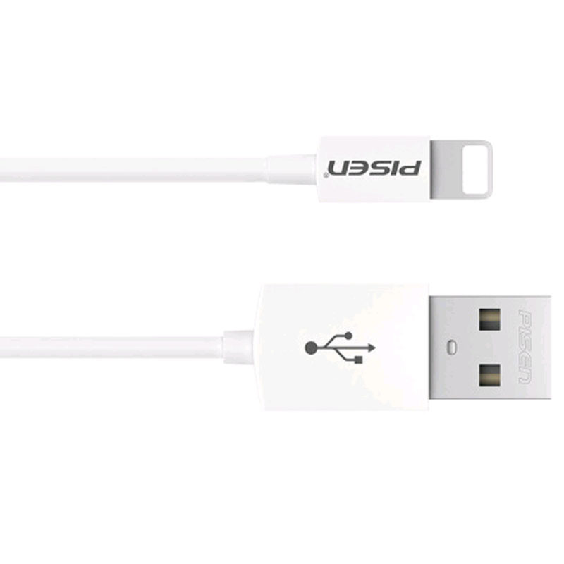 品胜(PISEN)苹果数据充电线Apple Lightning 1500mm,1.5米,苹果充电线,数据传输充电二合一