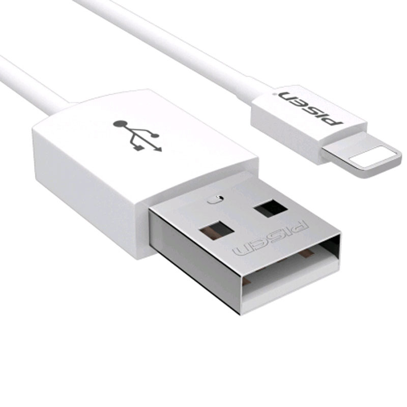 品胜(PISEN)苹果数据充电线Apple Lightning 1500mm,1.5米,苹果充电线,数据传输充电二合一