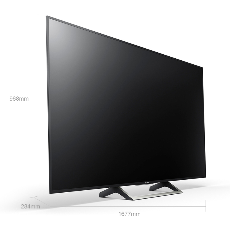 索尼(SONY)KD-75X8566E 75英寸电视 4K超高清 大屏享受 迅锐处理 安卓7.0[大屏尊享]