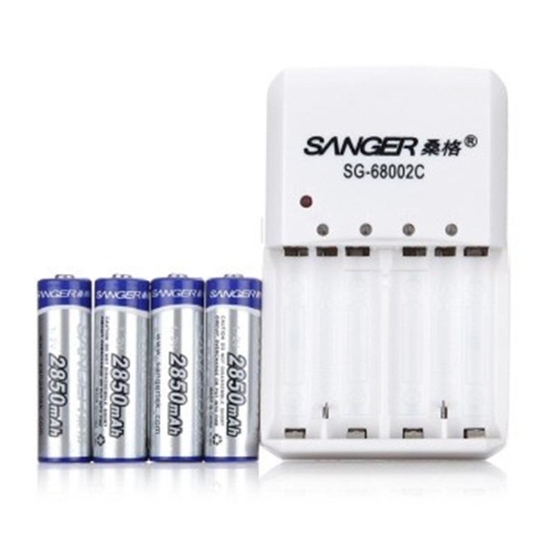 桑格(SANGER)AA5号电池4节套装数码电池 4四节标套充 2850MAH标准套