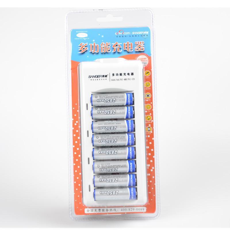 桑格(SANGER) 2850mAh8粒套装 通用5号电池 数码电池