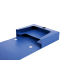 得力(deli) 5617 多功能档案盒 A4 一个装 蓝色 75mm