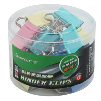 广博(GuangBo)PJTC009 41mm彩色长尾夹