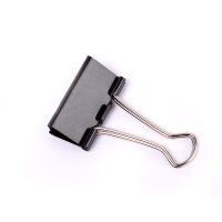 创易(chanyi)CY3343黑色长尾夹 3筒装32mm 票据夹 文件夹 燕尾夹 票夹 办公用品长尾夹/白钢夹/票夹