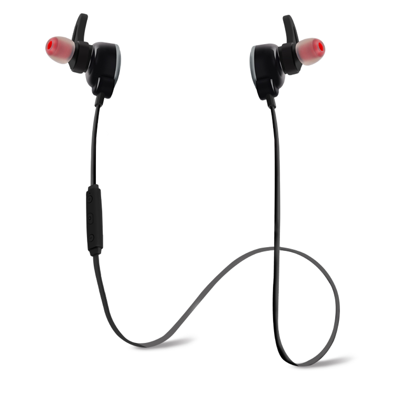 爱国者(aigo)入耳式运动蓝牙耳机双耳重低音立体声音乐耳机 S30 黑色