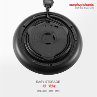 摩飞电器(Morphyrichards)MR7076A 米白色 电水壶304不锈钢电热水壶1.5L自动断电