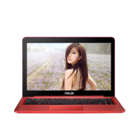 华硕(ASUS)R417SA3160 14英寸笔记本电脑(N3160 4G 500G W10 红色)